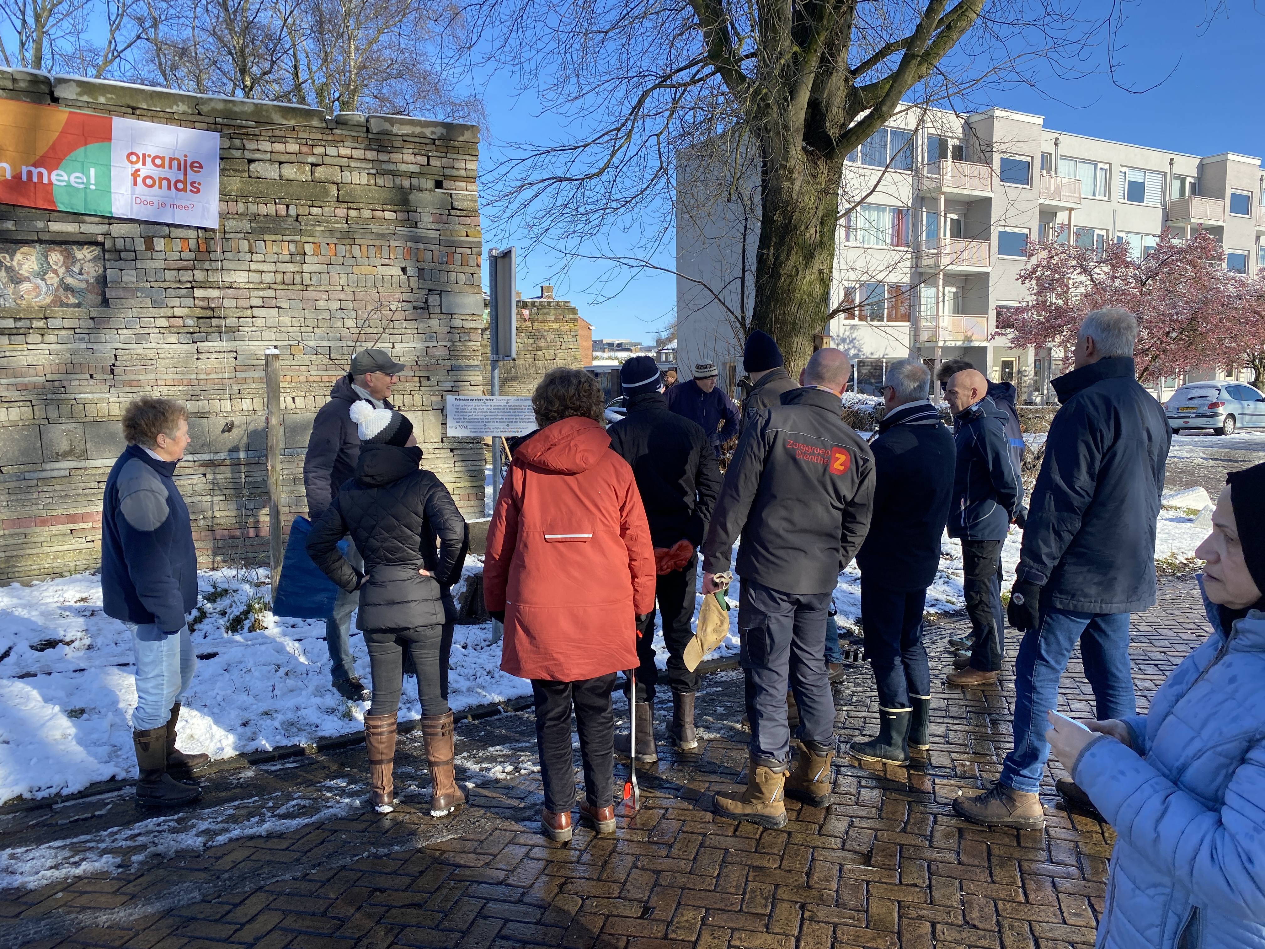 Vorig jaar in de sneeuw. 